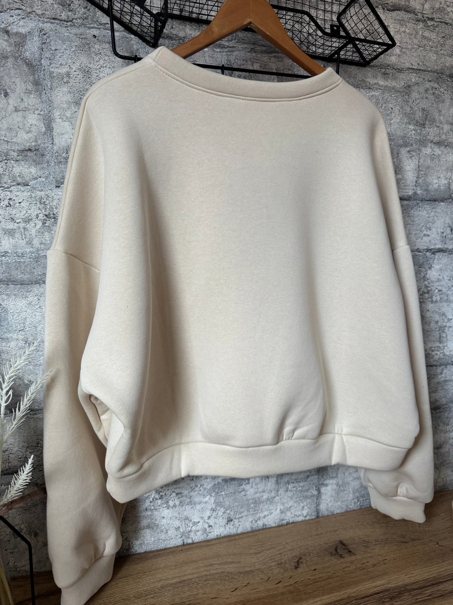 Sweat Teddy Bear Beige