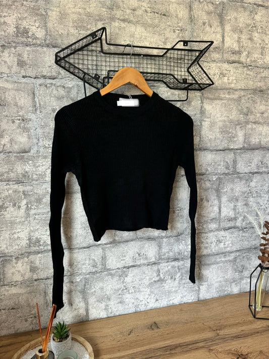 Pull fin Lilo Noir