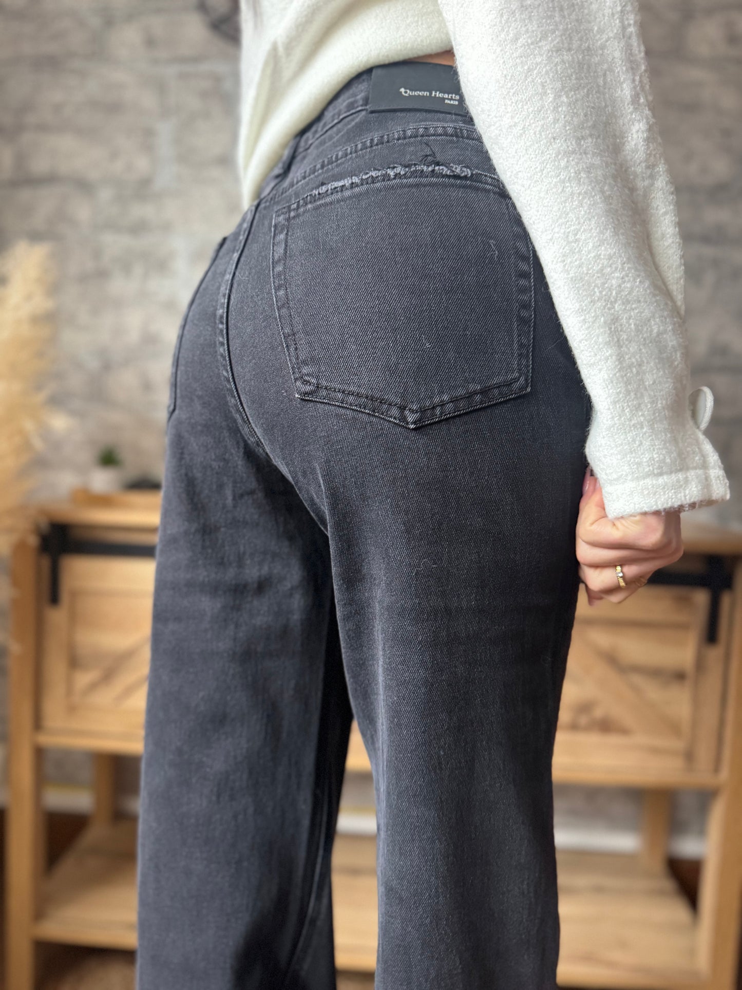 Jean's Gris Extra Long