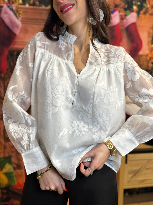 Chemise Lana Blanc