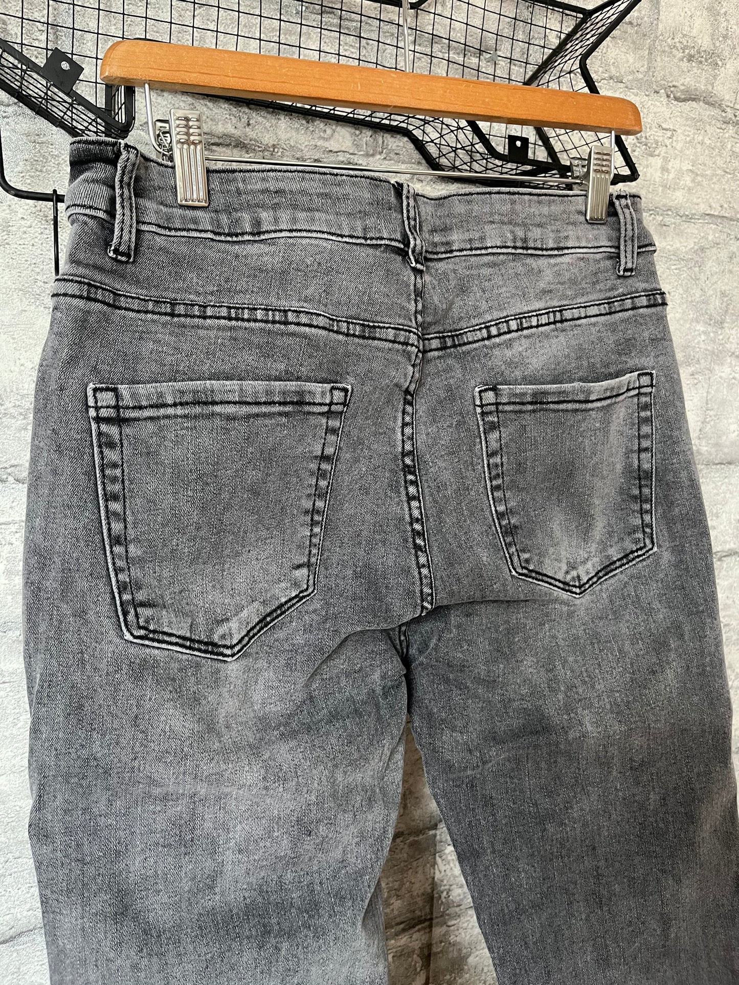 Jean’s Bootcut Gris Pulpeuse