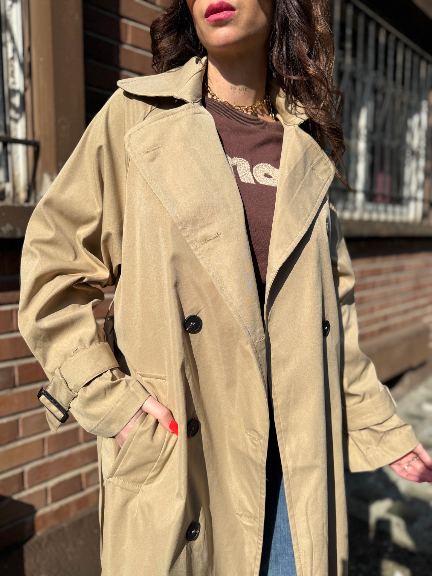 Trench Willy Beige