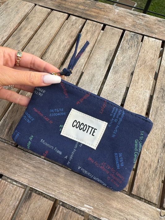 Pochette Cocotte Bleu