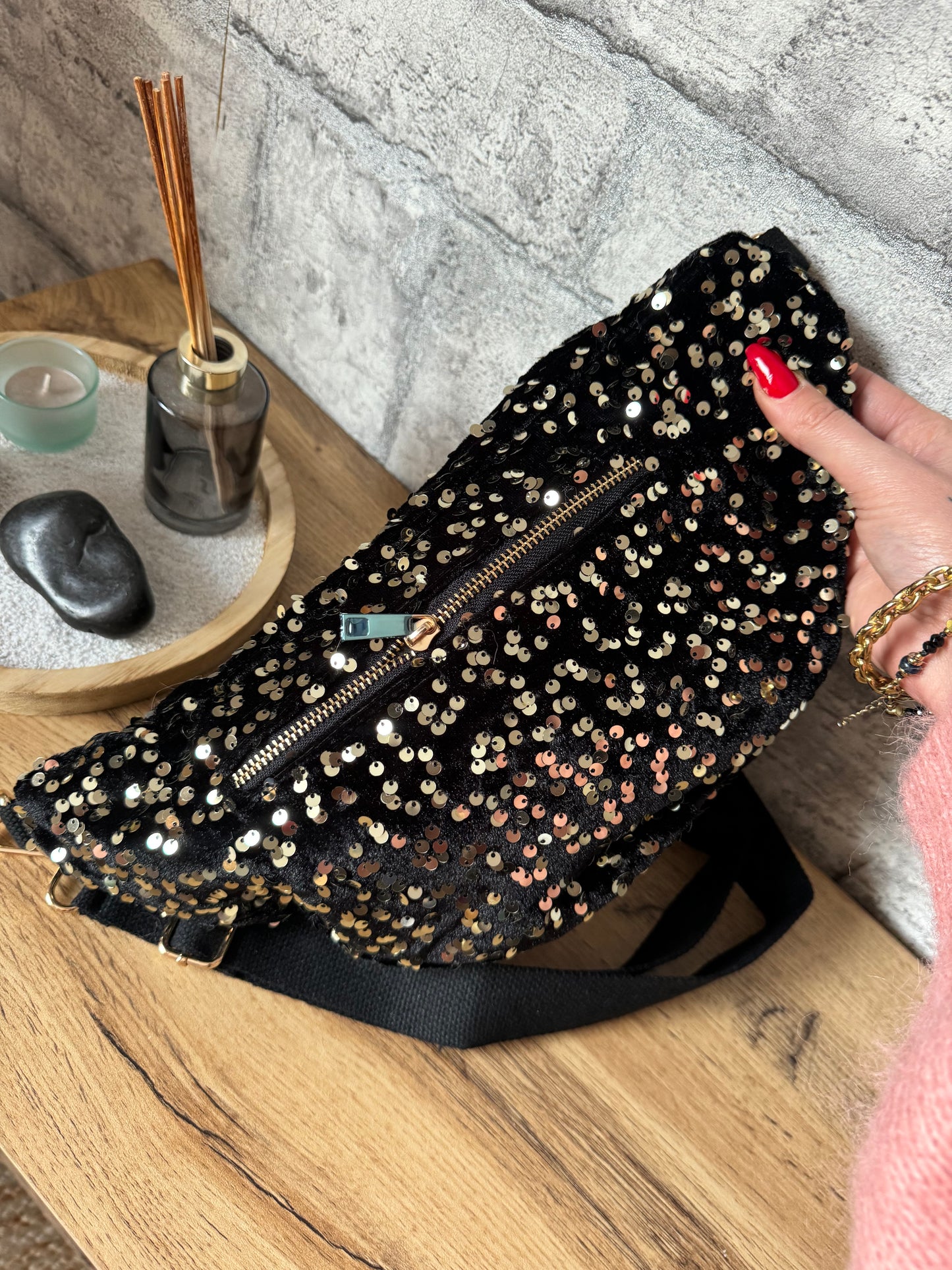 Sac Banane Sequin