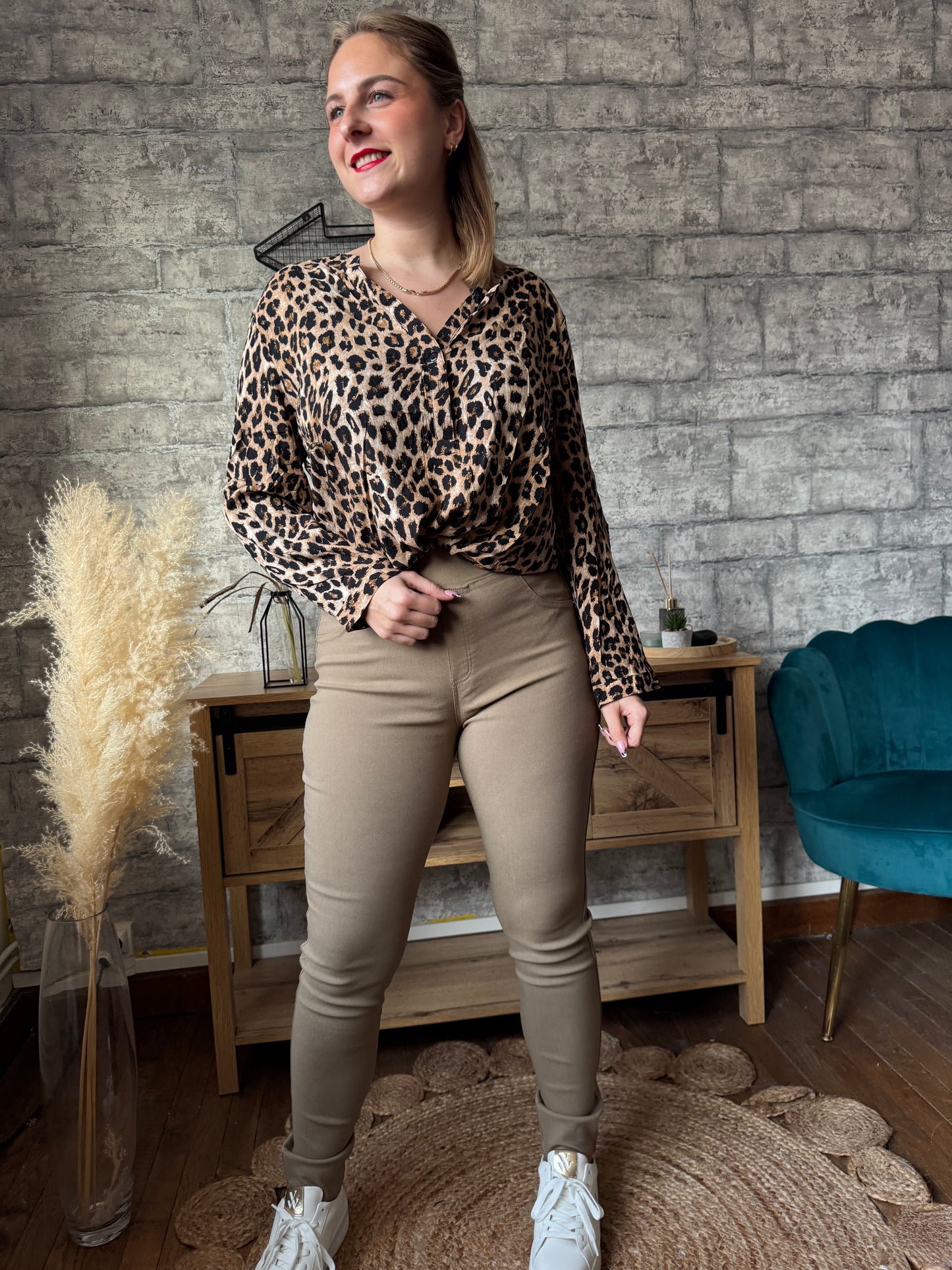 Chemise Leopard Pulpeuse