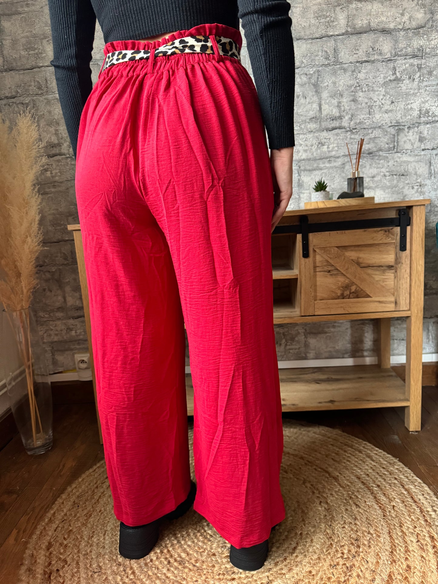 Pantalon Simon Rouge Pulpeuse