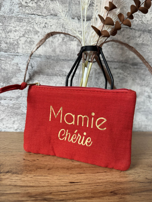 Pochette Mamie Chérie Terracota