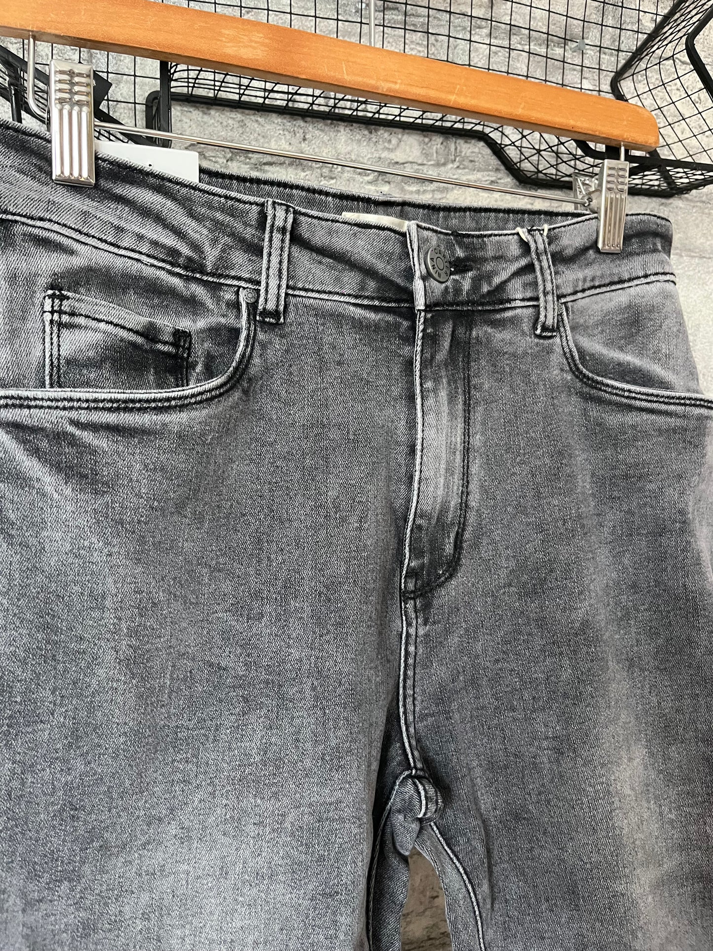 Jean’s Bootcut Gris Pulpeuse