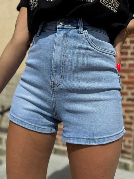 Short Jean's Taille Haute