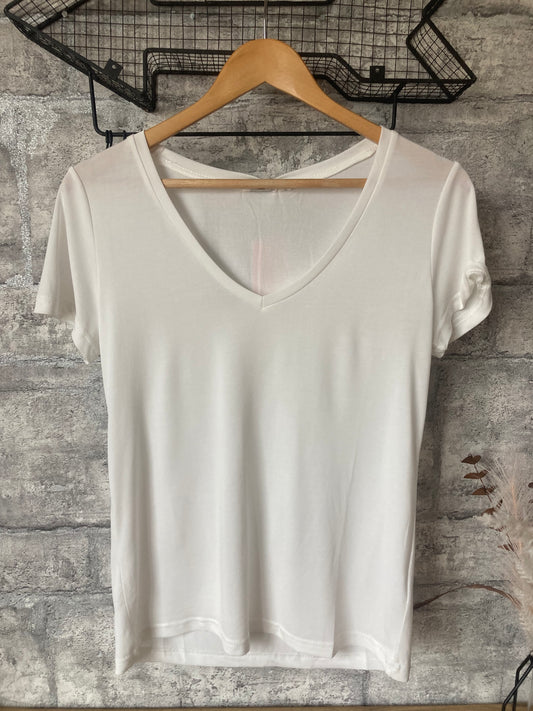 T-Shirt Beau Basic Blanc