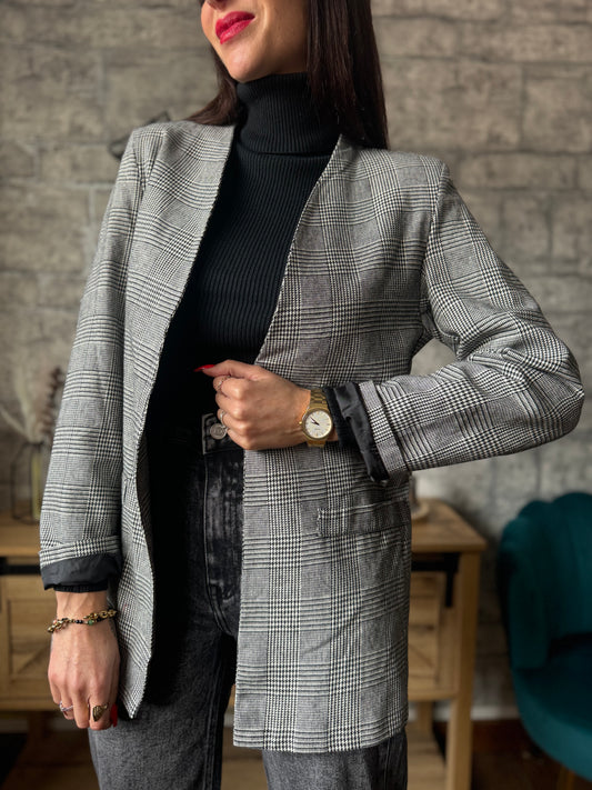 Blazer Tailleur Carreaux