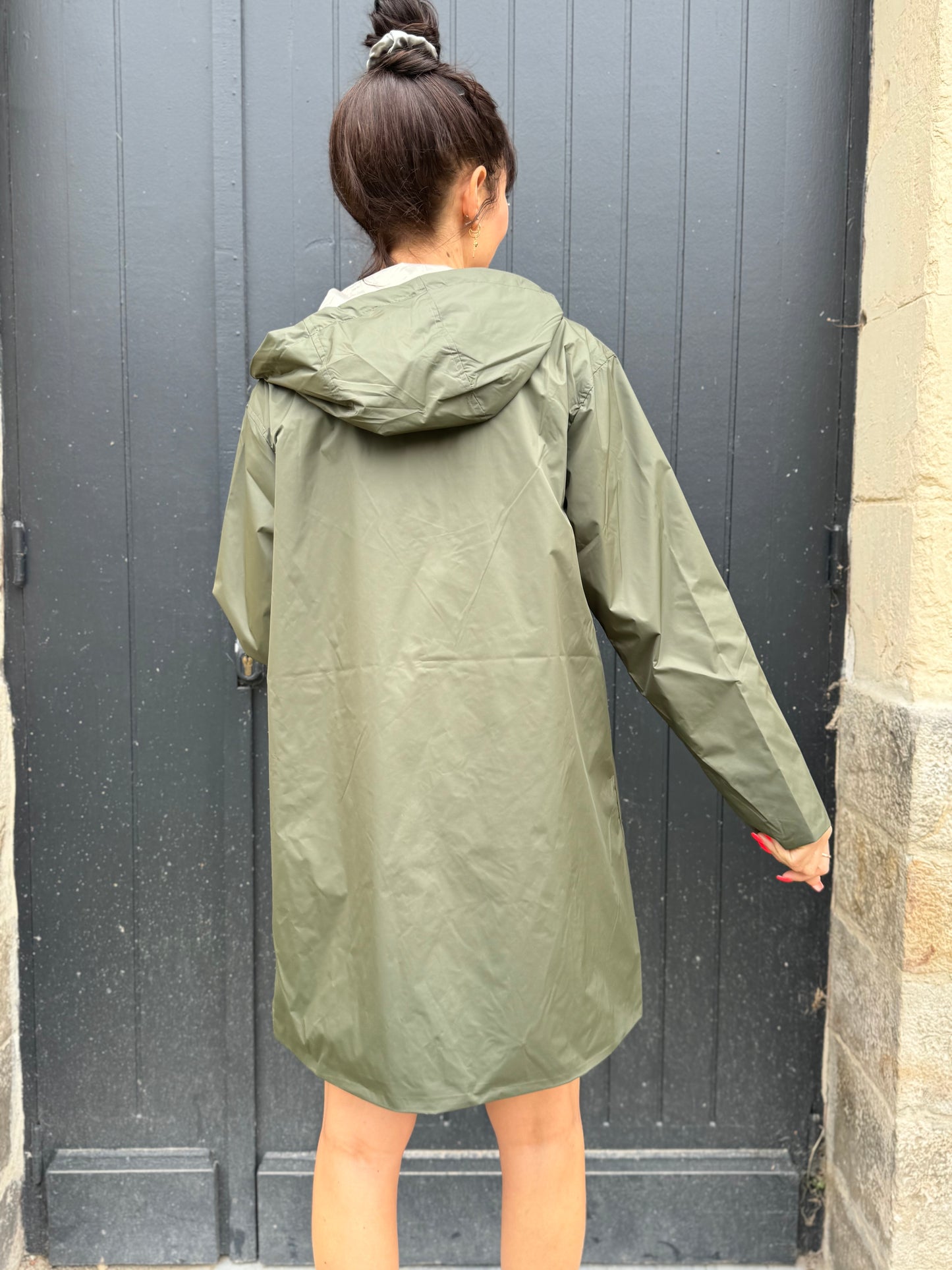 Imperméable Réversible NOUVEAU Kaki/Doré