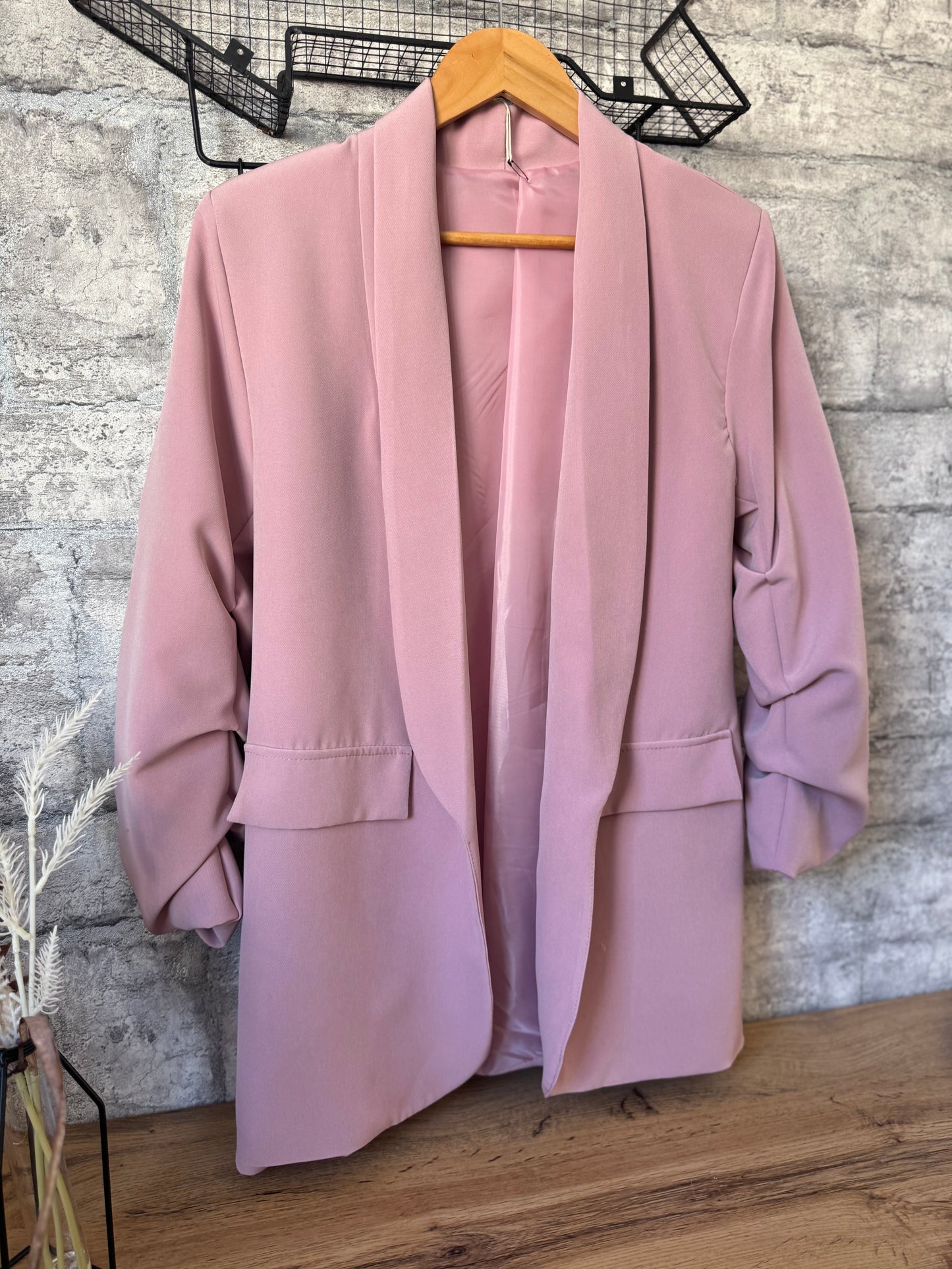 Blazer Rose poudré