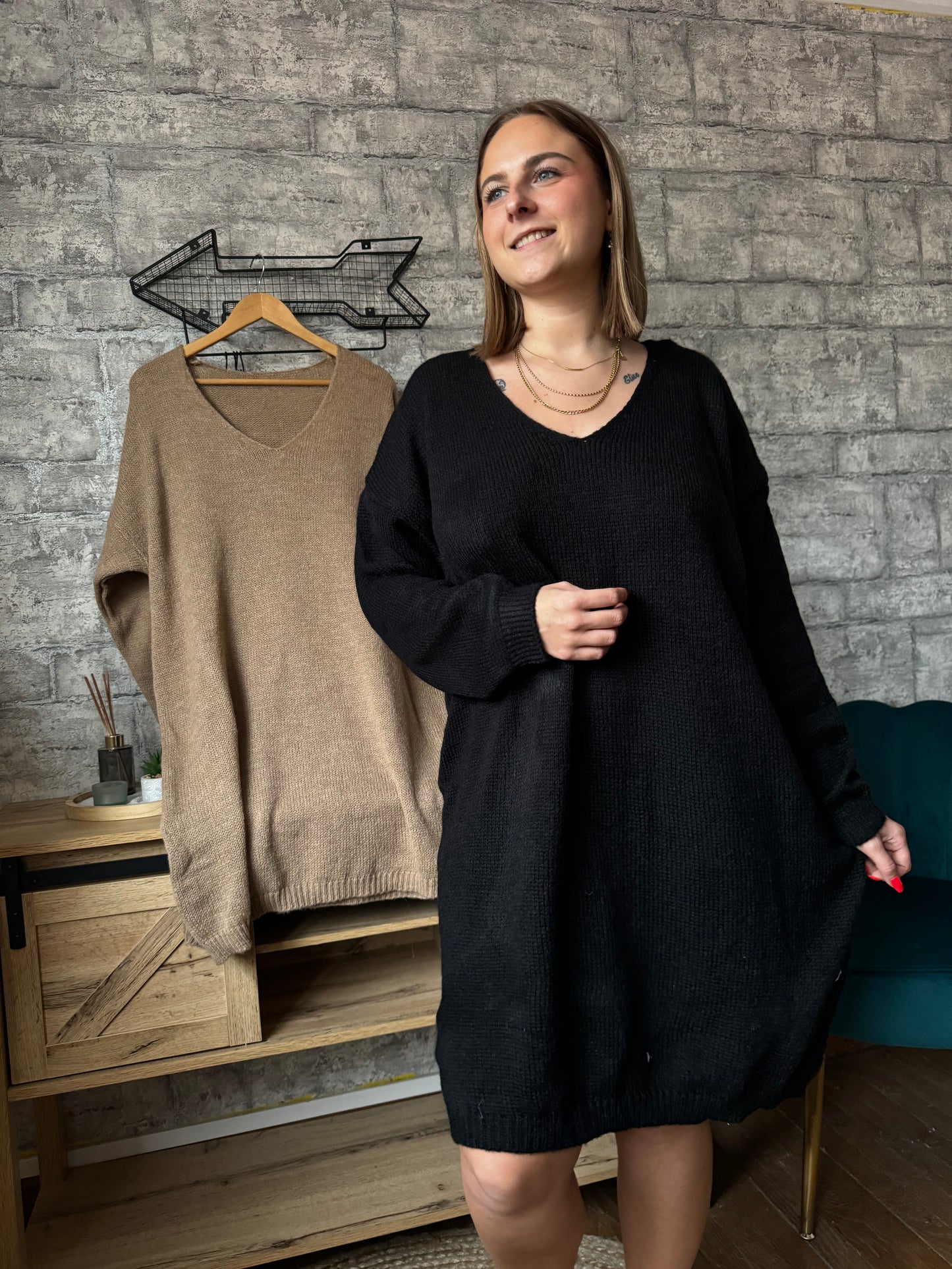 Robe Pull Mia Pulpeuse