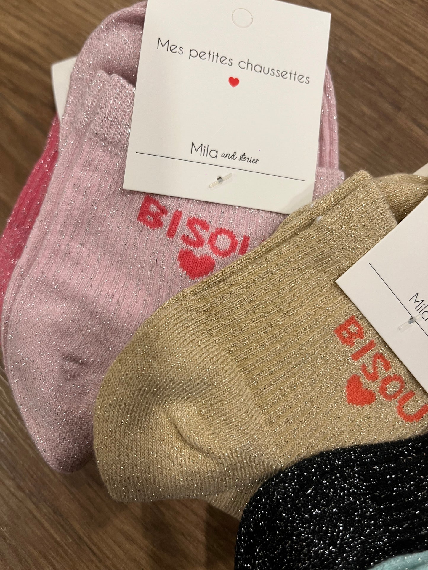 Chaussettes Bisou