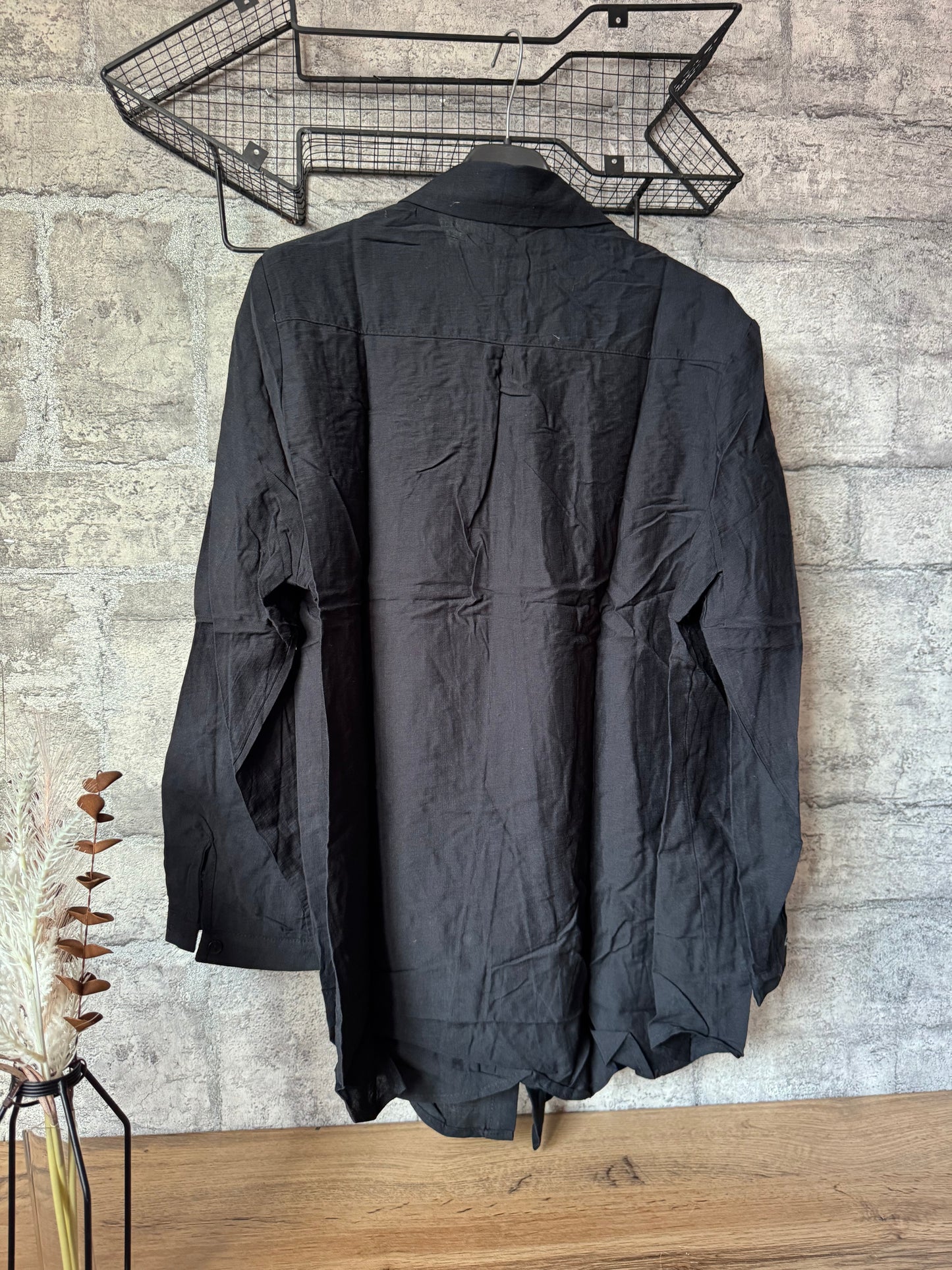 Chemise Broderie Noir Pulpeuse