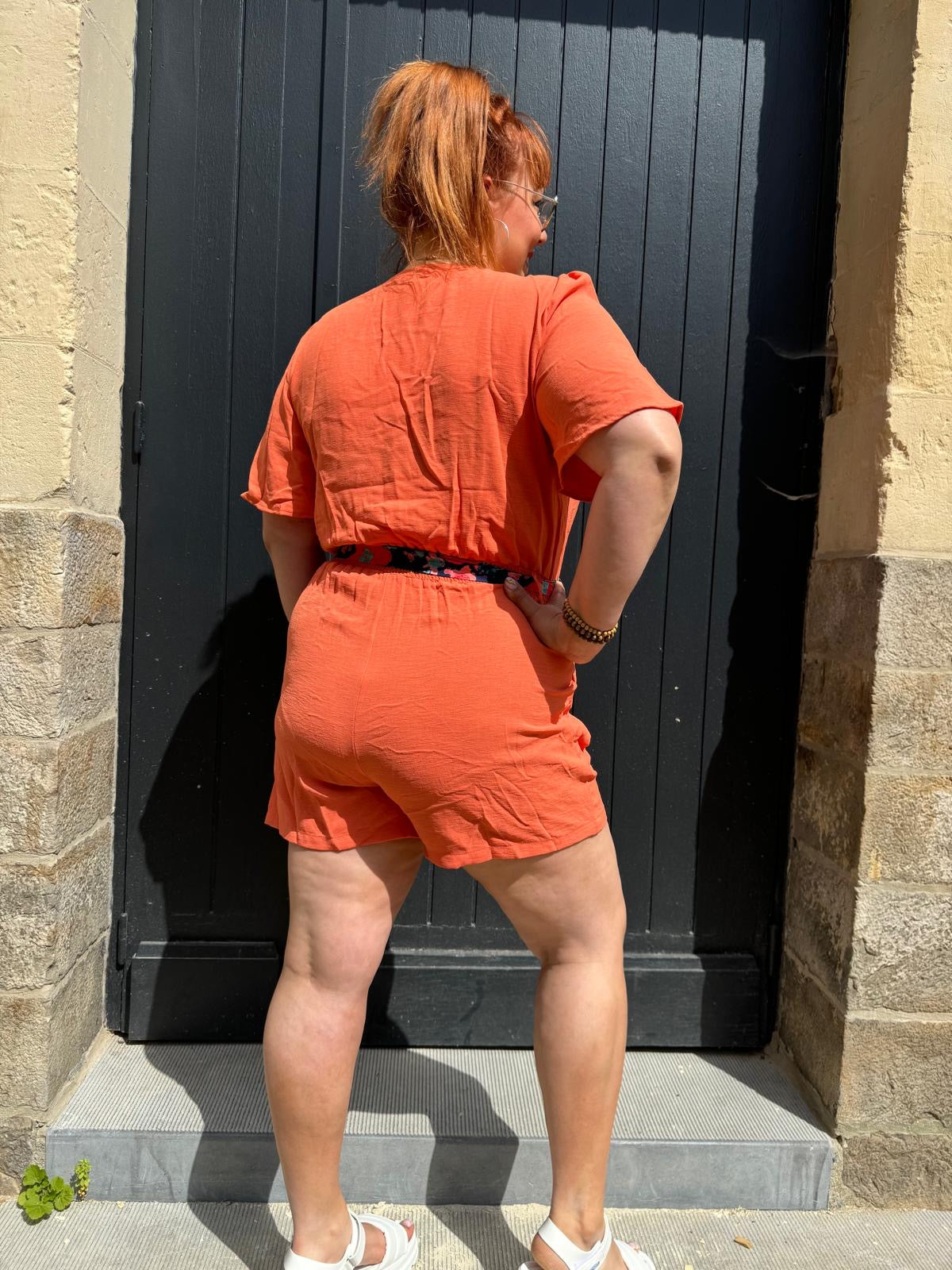 Combi short Orange Pulpeuse