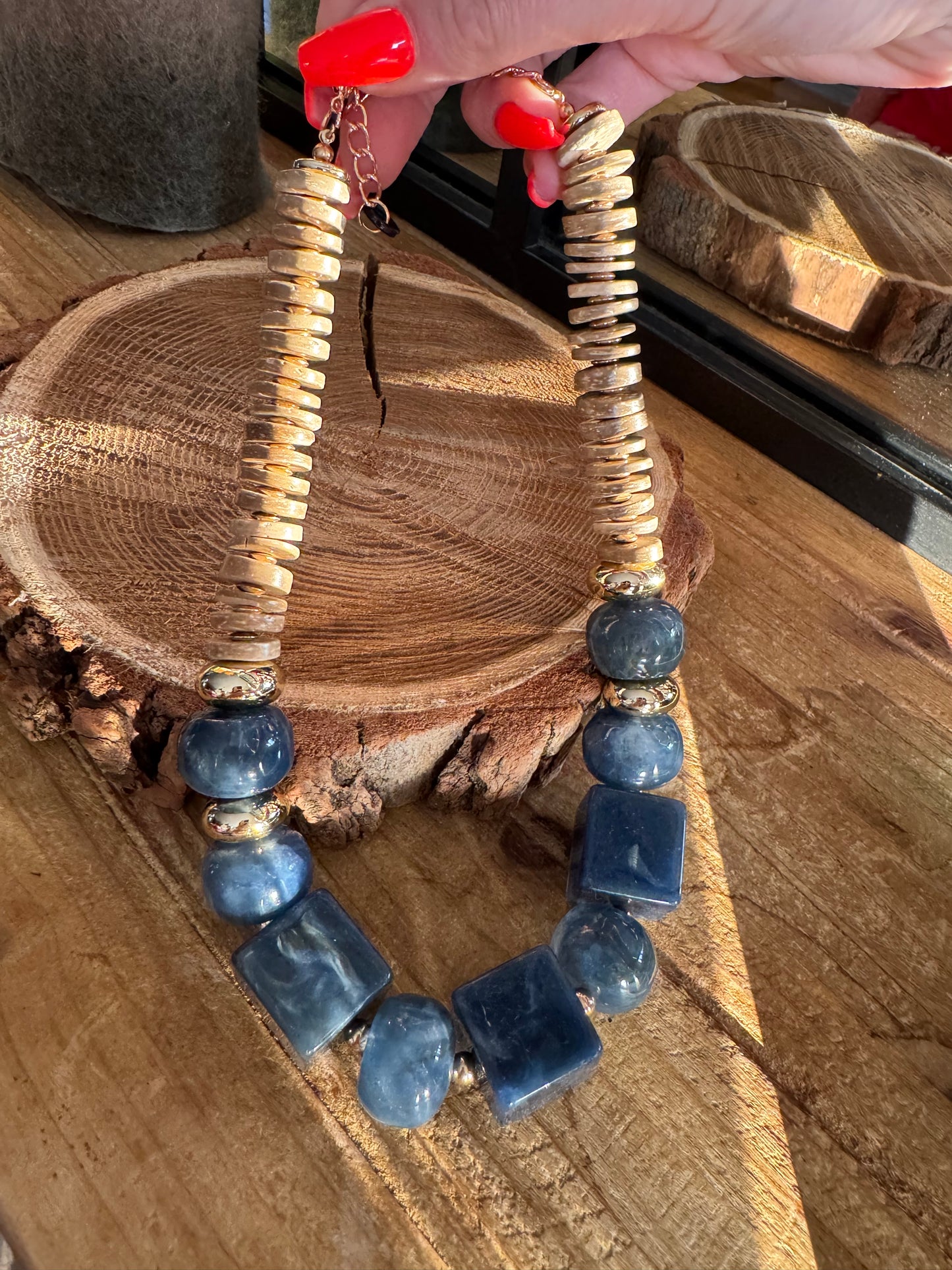 Collier Joly Bleu