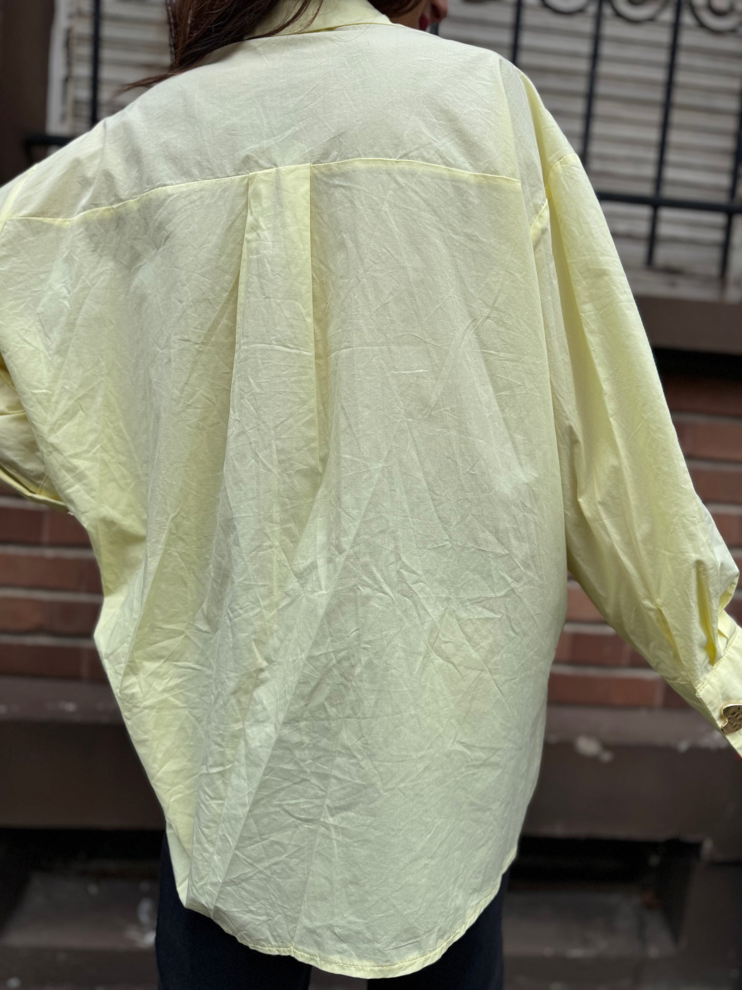 Chemise Cœur Jaune