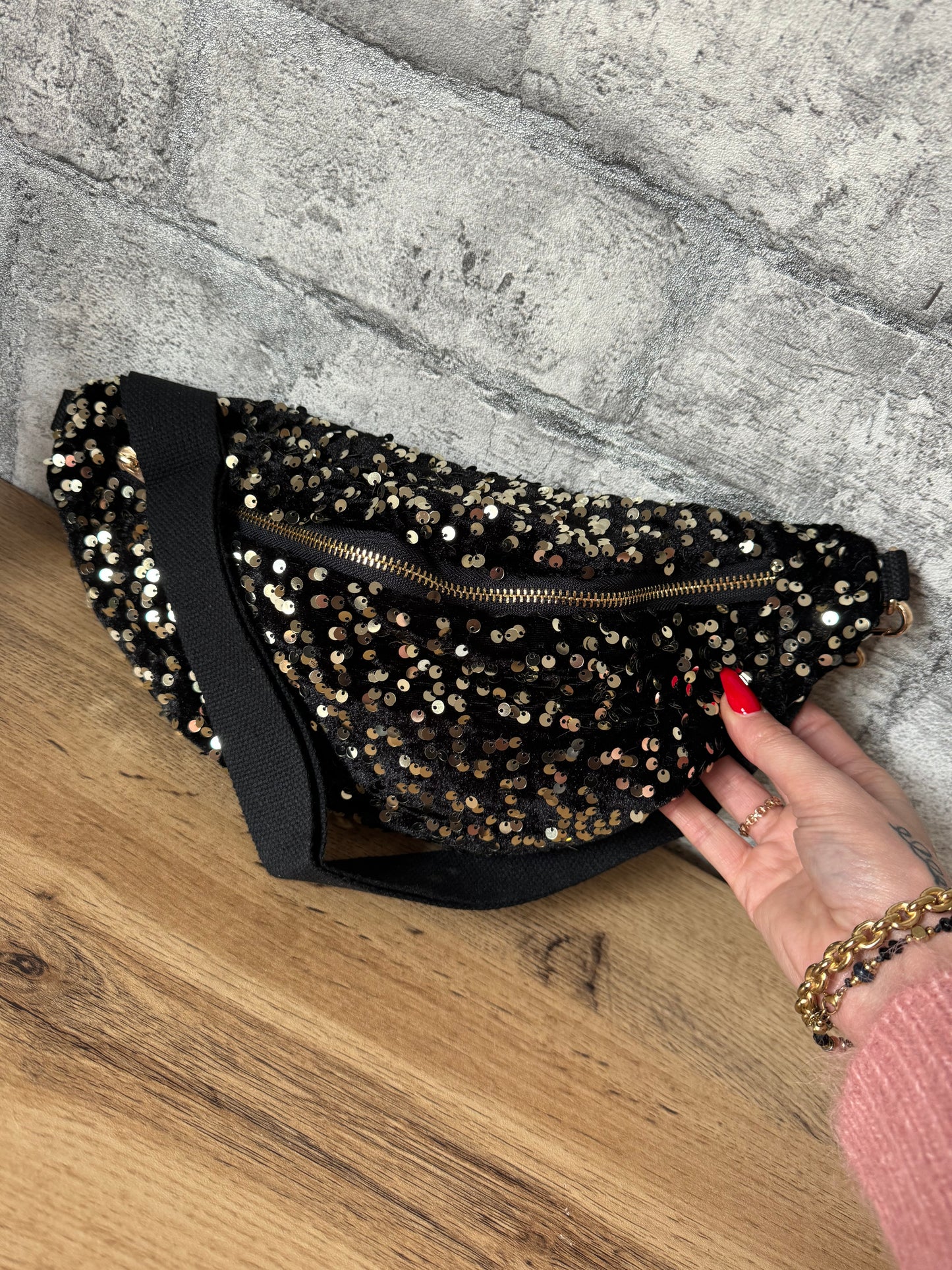 Sac Banane Sequin