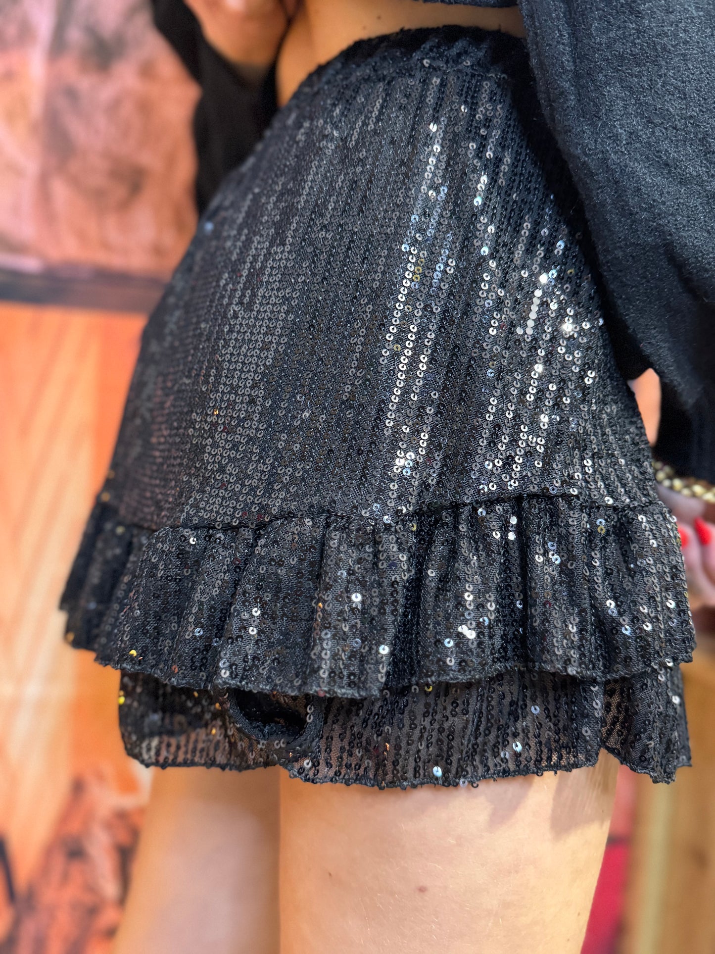 Jupe Short Sequin