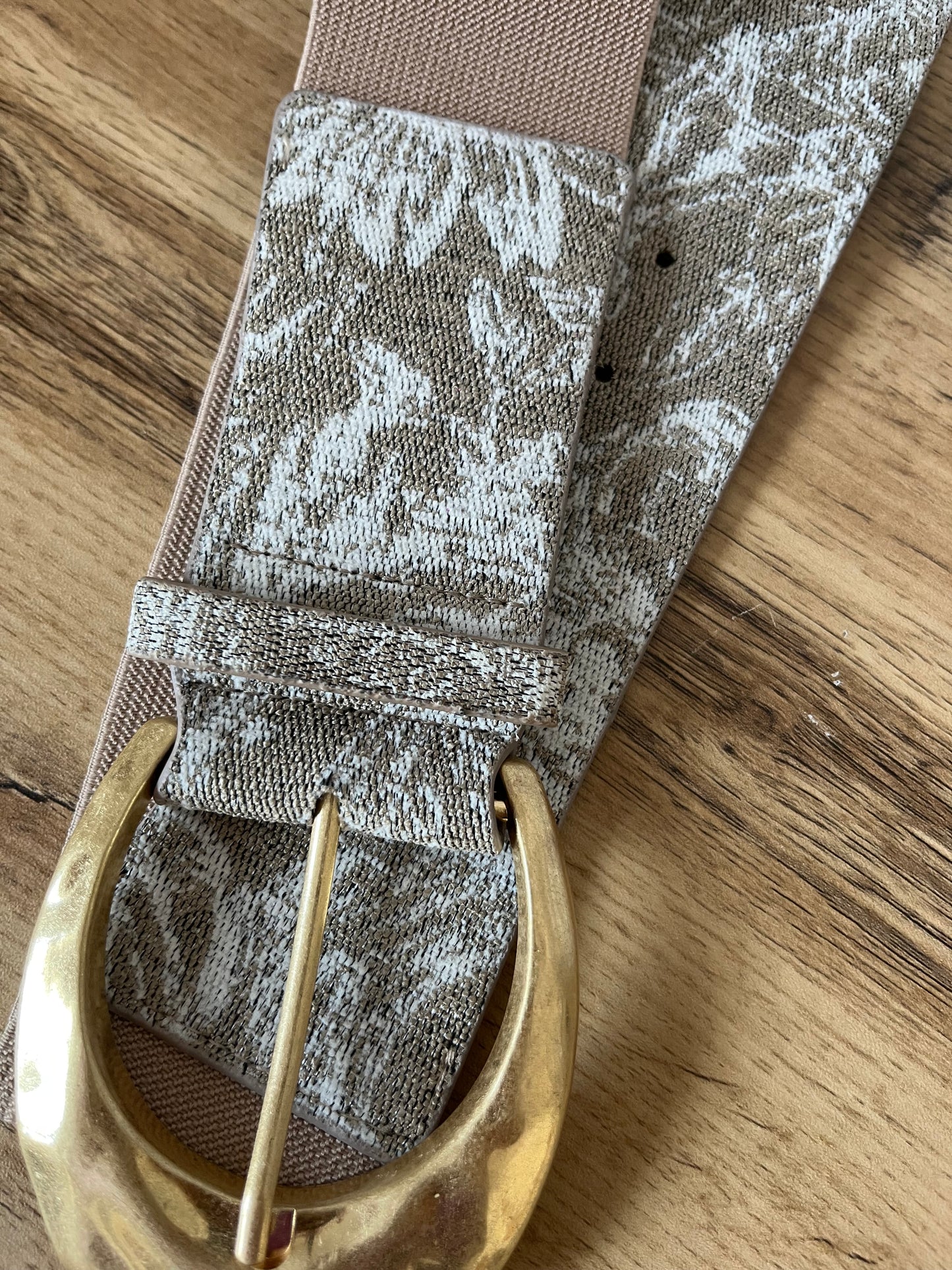 Ceinture Marron Imprimé