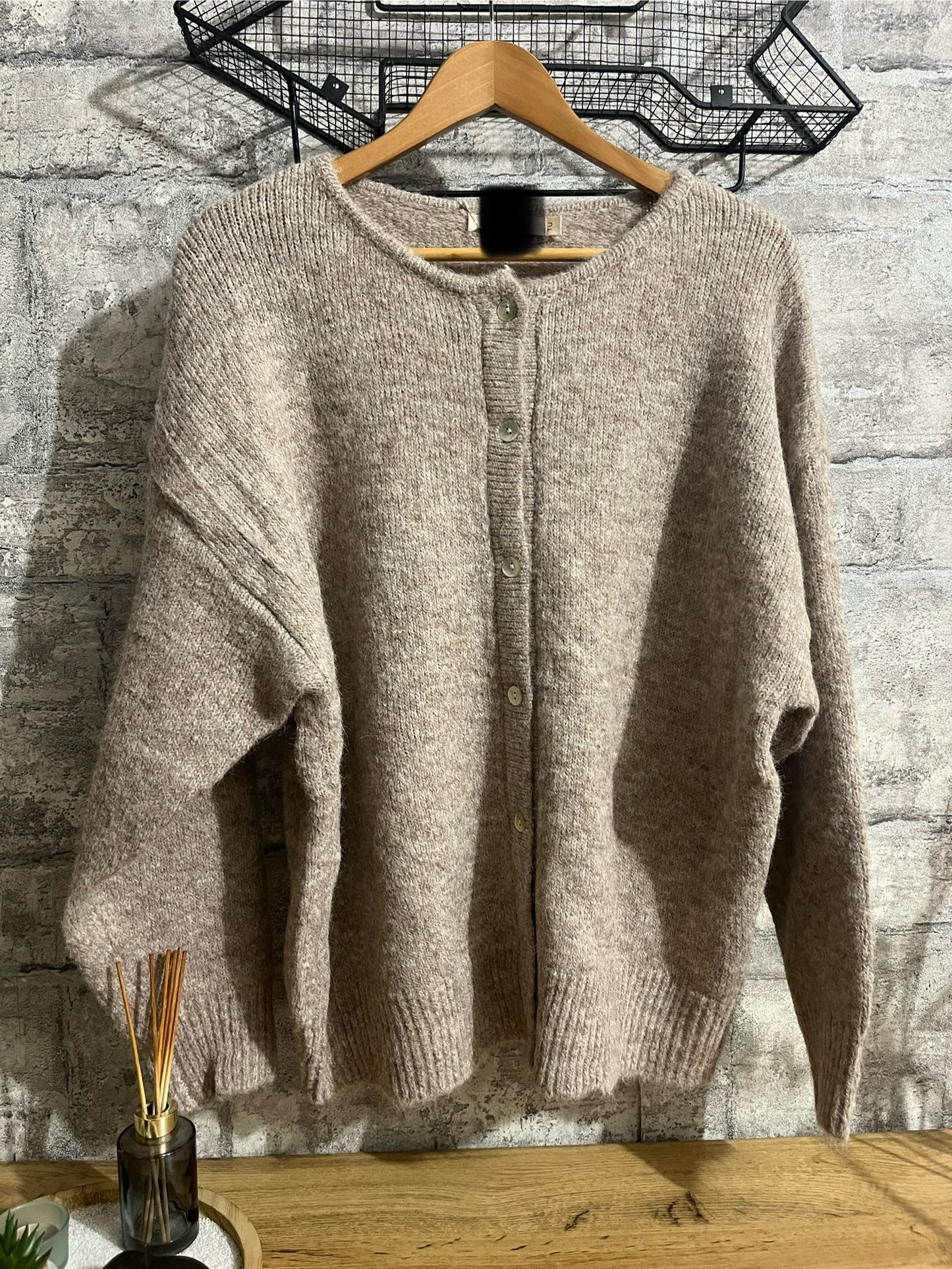 Gilet Taupe Pulpeuse